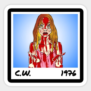 Carrie White - 1976 Sticker